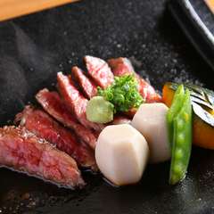 山梨自慢の味『甲州牛の炭火焼き』