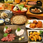 【彩蔵】がお届けする　大盛りいくら＆しらすの升タワー付き　《特別なサマ会》
2H飲み放題付！全9品