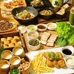【彩蔵】がお届けする豪華特典付き《特別な春宴会》
2H飲み放題付き！全9品