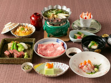 近江牛がメインの懐石料理。ランチや誕生日・接待・法事など、さまざまなシーンに『近江牛懐石』